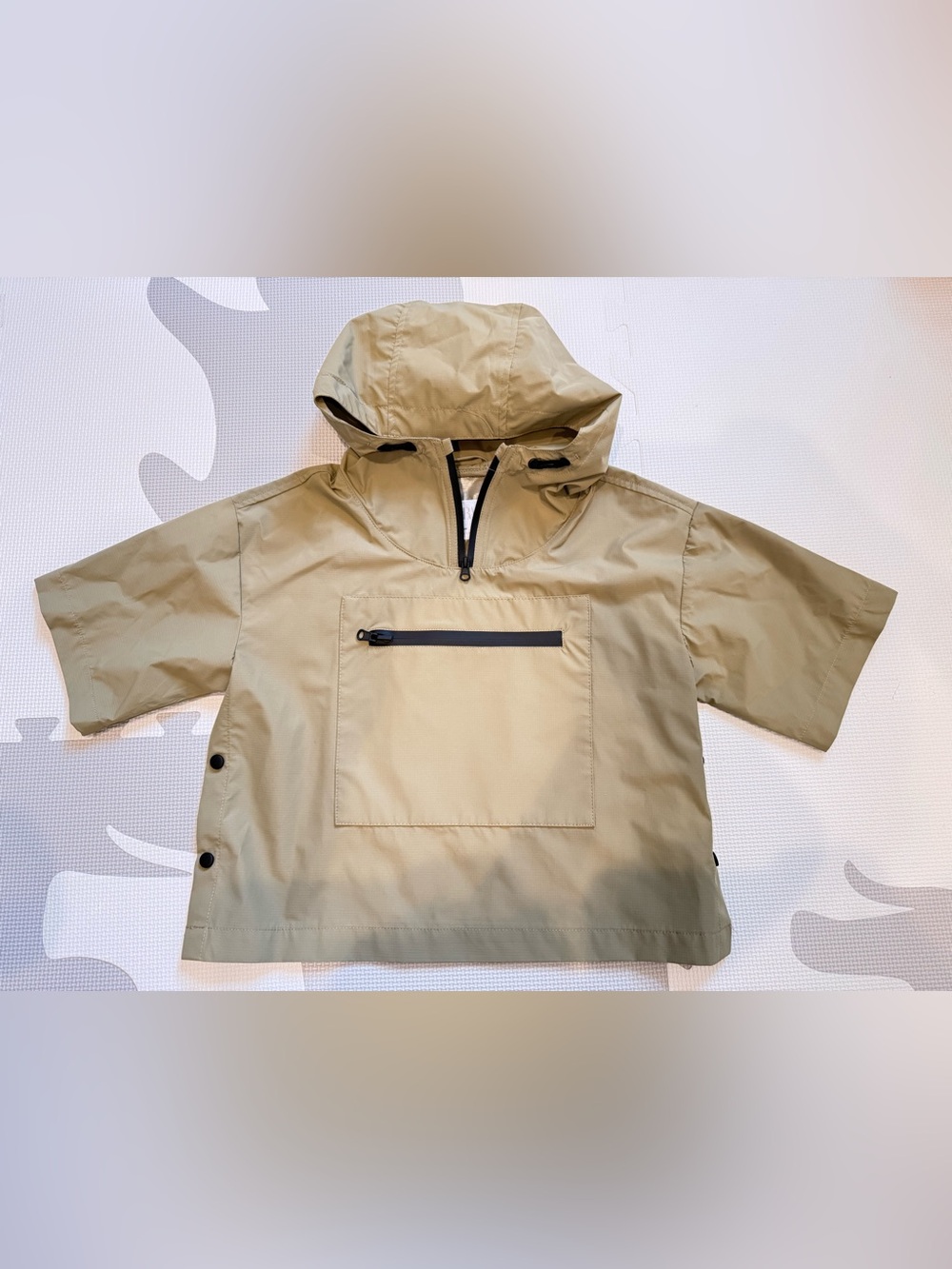 Zara kid's Hooded Windbreaker in Olive Green new 2-3